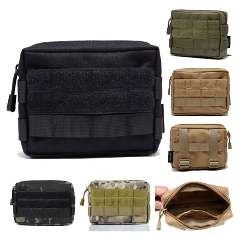 Molle Pouches Admin Pouch Compact EDC Utility Gadget Gear Pouch Carry Accessory Belt Hanging Waist Bag