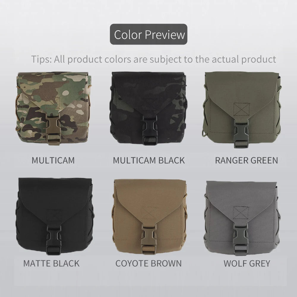 ARC Large Capacity Tactical Bag MOLLE Mag Pouch for 5.56/7.62/40MM/SAW 200RND D60 Hunting Airsoft Magazine Pouches Gear