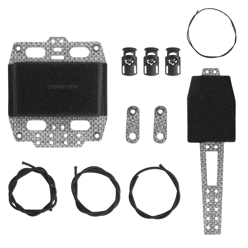 Tactical PVS31 NVG Battery Box Storage Pouch Fast Helmet Retention System Adjustable Paintball Airsoft Helmet Accessory