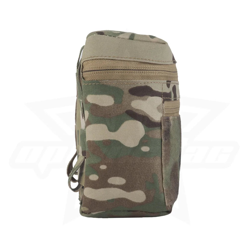OPHIDIAN  Universal GP Pouch (L), MOLLE System Mounting, Zipper, Storage Items, Large Area Magic Tape