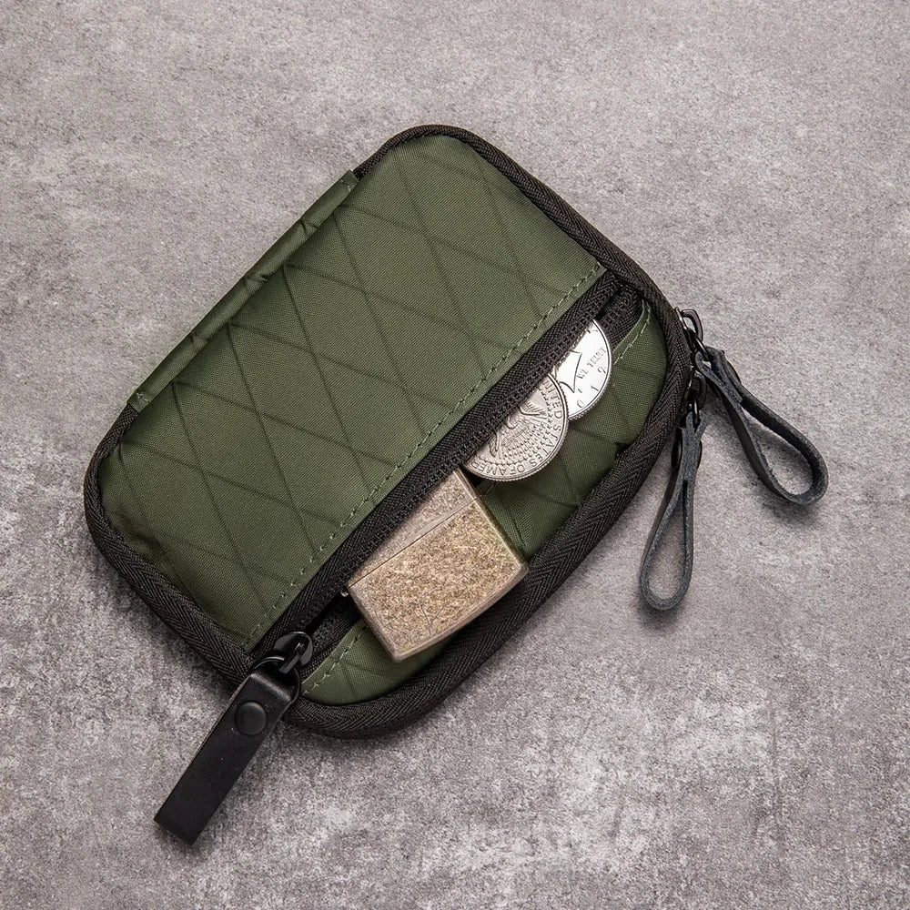 Outdoor Multi-functional EDC Tool Storage Bag, Tactical Large-capacity Card Key Storage Bag, Bicycle Waist Bag