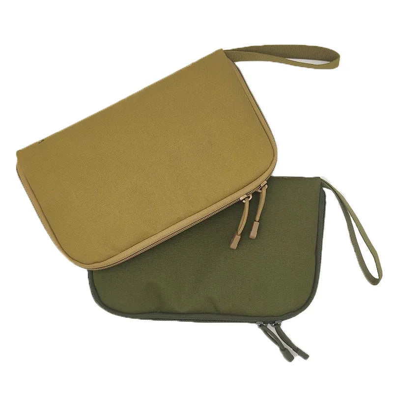 Universal Tactical Hunting Pistol Bag Case for G 17 19 M9 Gun Bag Holster with Magazine Holder Shockproof Padded Protector