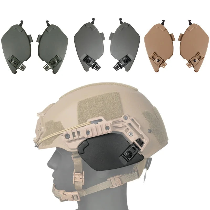 Helmet Ear Protection Accessories Helmet Side Accessories Suitable For Air Gun Wendy3.0 Helmet Accessories Track Face Protection