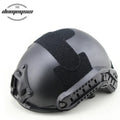 Tactical Helmet Camouflage FAST Airsoft Gear Paintball Head Protector with Night Vision Sport Camera Mount