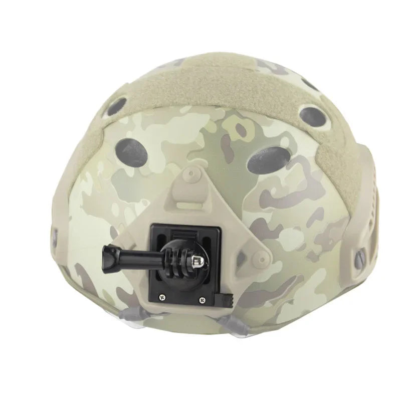 Tactical Helmet Adapter Stand Front Action Camera Fixed Install Mount for Gopro Hero Airsoft Helmet Accessories