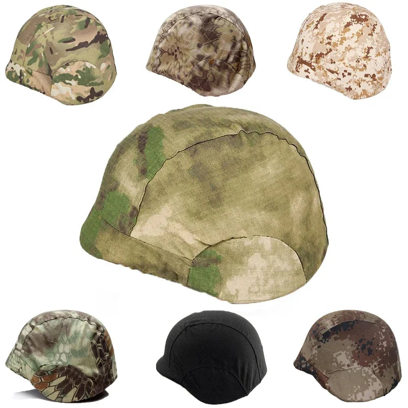 Outdoor Sports FG atacs M88 Helmet Cover Hunting Airsoft Combat Training Camo Helmet Cover Cloth for M88 Helmets Accessories