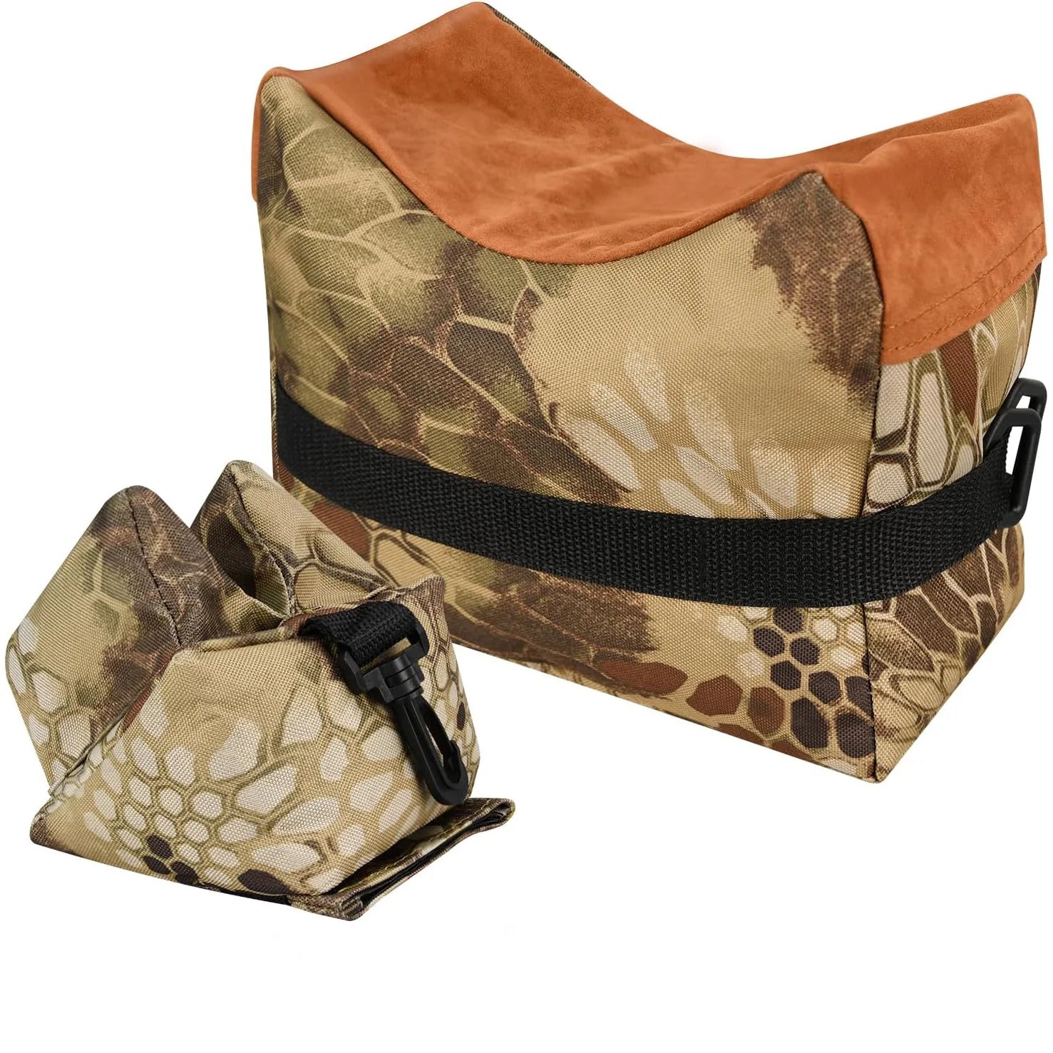 Twod Outdoor Shooting Rest Bags - Target Sports Bench Rest with Front & Rear Support SandBag Stand Holders for Gun Rifle Shootin