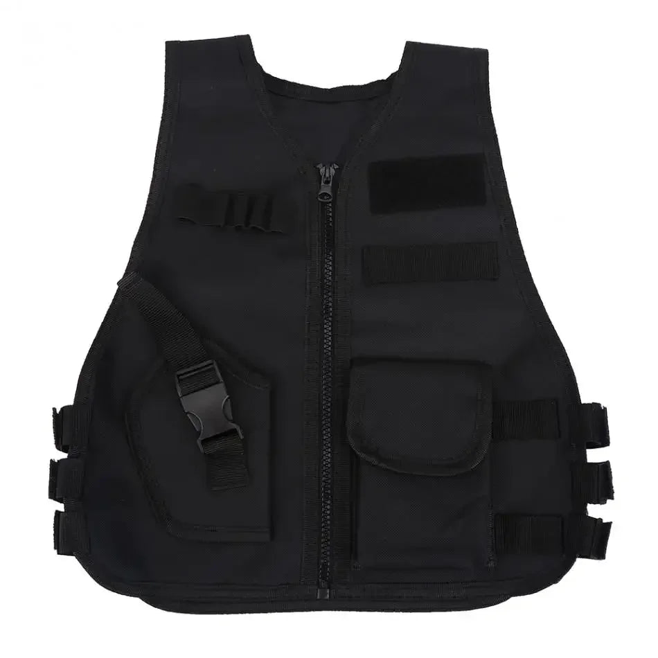Hunting Kids Camouflage Hunting Clothes Boy Hiking Equipment Chirdren Tactical  Vest Cosplay Costume Airsoft Sniper Uniform