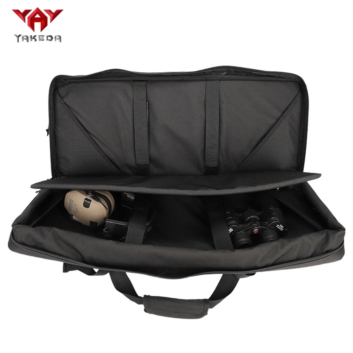 YAKEDA Outdoor Sports Multi functional Waterproof Fishing Backpack Camouflage Large Capacity Bag