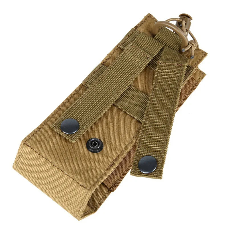 Tactical Water Bottle Bag 600D Nylon Kettle Cover Hanging Waist Pouch Outdoor Hunting Shooting Holder For Molle System Accessory