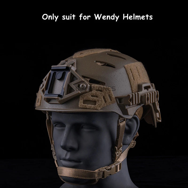 Tactical Helmet NVG Mount Night Vision Goggles Base for  Wendy Helmet 3.0 Adapter Outdoor Combat Airsoft Helmet Accessories
