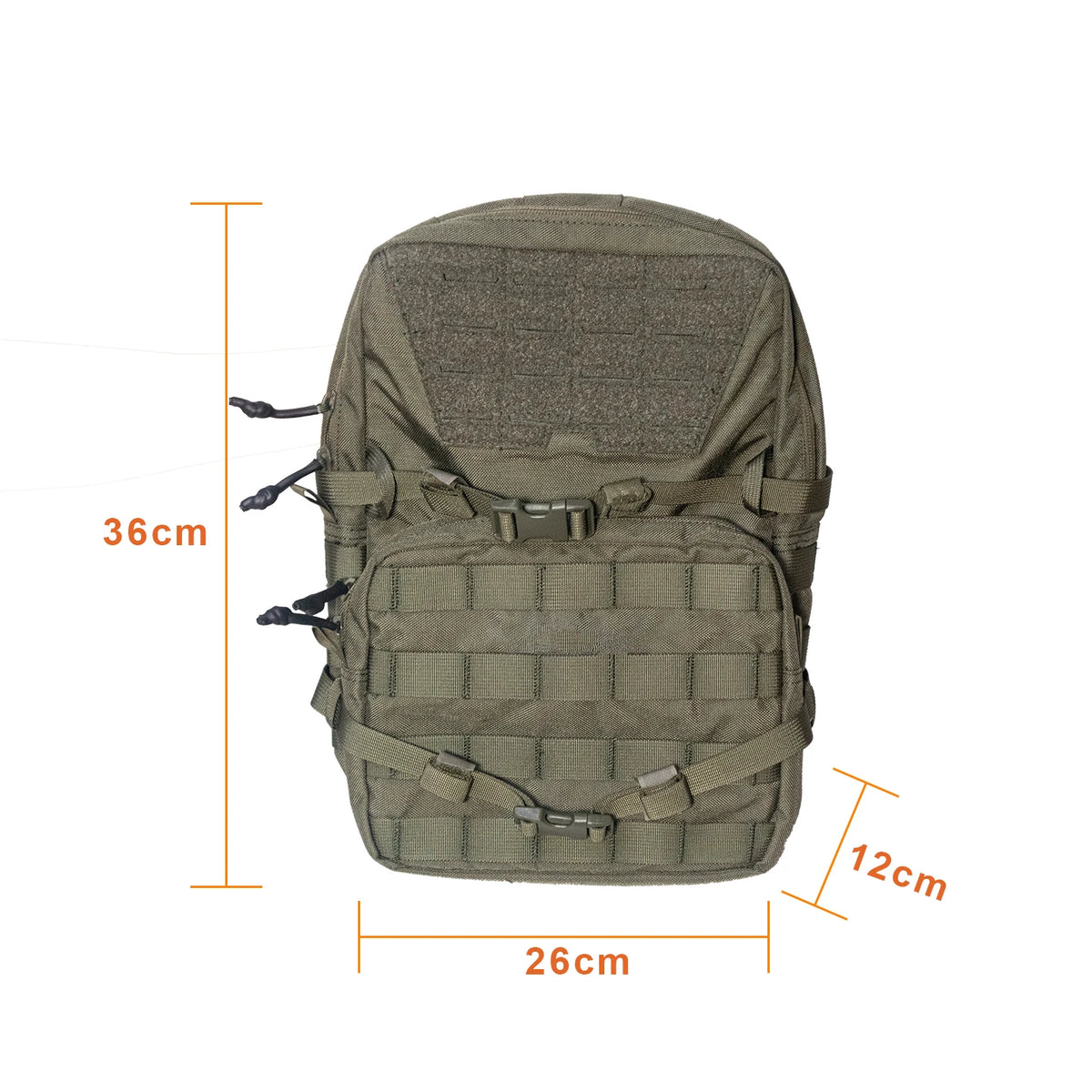 10L Tactical Assault Pack Molle Vest & Backpack 2-in-1 Lightweight EDC Outdoor