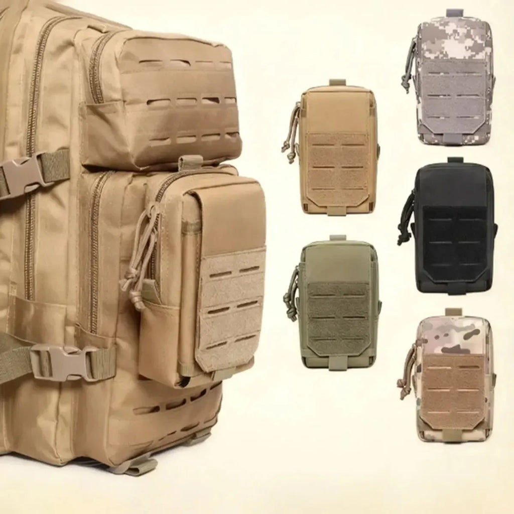 Tactical Molle Pouch Waist Bag Outdoor Men EDC Tool Bag Utility Gadget Organizer Vest Pack Purse Mobile Phone Case