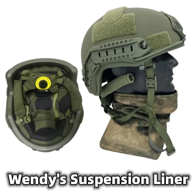 Tactical Helmet ACH High Cut High Quality FAST Protective Helmet Wendis Suspension Pad Helmet Outdoor Hunting