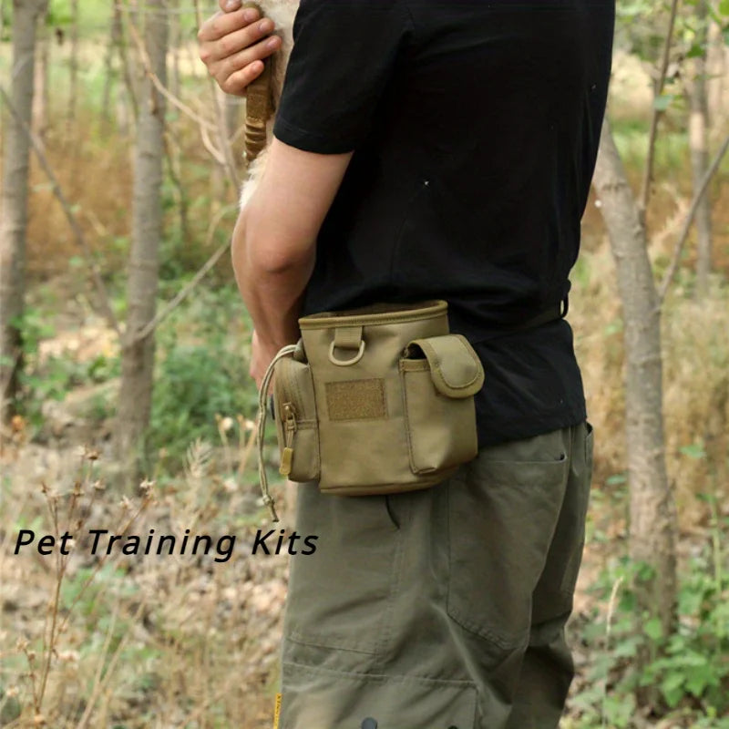 Outdoor Sports Package Pet Snack Waist Bag Waterproof Nylon Slingshot Bag Multifunctional Storage Waist Bag Hunting Accessories