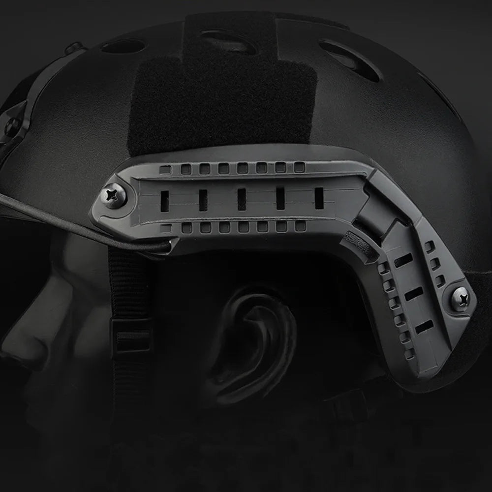 VULPO Tactical FAST Helmet Side Guide Rail ARC Helmet Mount Rail Airsoft Helmet Accessories