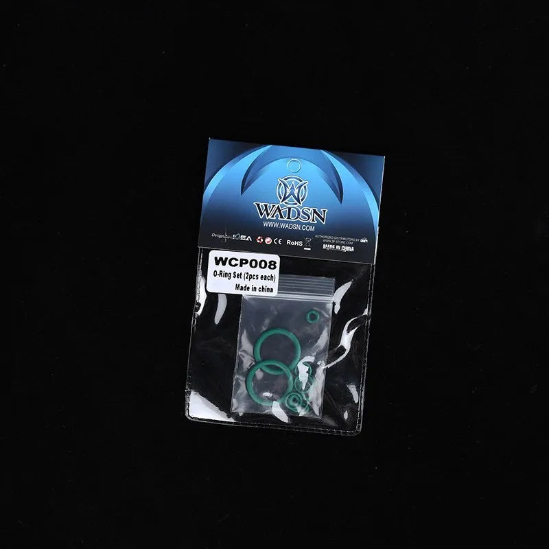 Wadsn Rubber O Ring Set Airsoft Flat Silicone Fluorine Seal Gasket Gas Valve Key For GBB Gloc 17 19 P1 Hunting Accessories