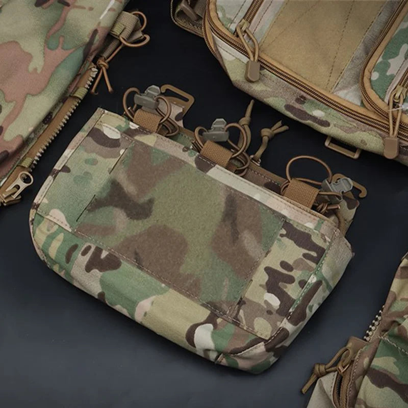 Modular MOLLE Chest Rig Bag Detachable Panel System Multi Configurable Outdoor V5 Hunting Vest Gear Organizer