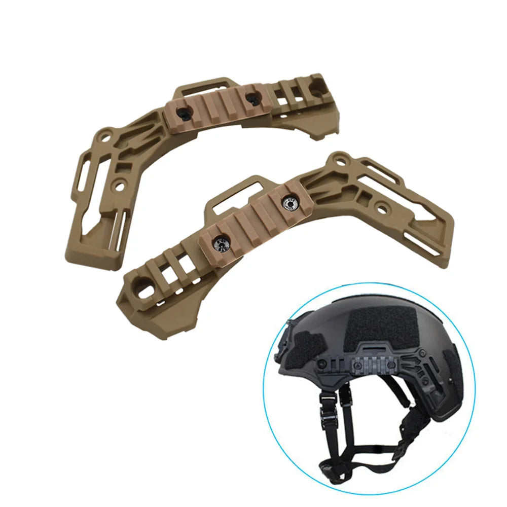New Tactical Helmet Rail Mount Wendy Helmet Side Guide Rail Mount Adapter Helmet Accessories