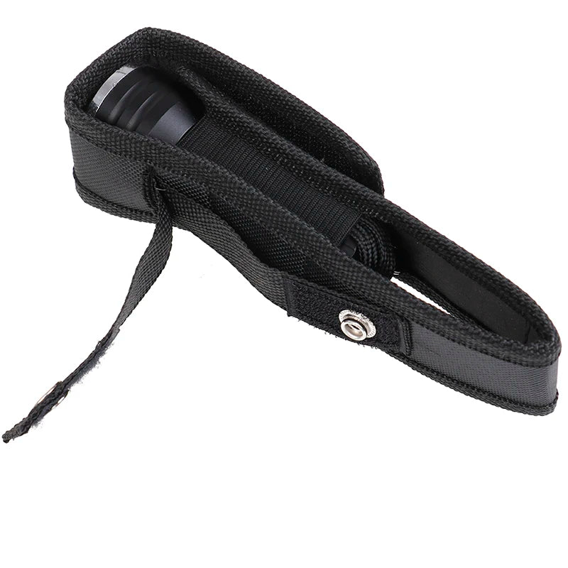 Hot Sale Nylon Waist Belt Hunting Bags Tactical 360 Degrees Rotatable Flashlight Pouch Outdoor Hunting Camping Hiking Multitool