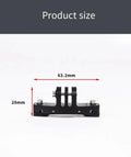 FMA Action Camera Mount for F1/F5 Helmets - Six-Point Fixation for Stability and No Shaking