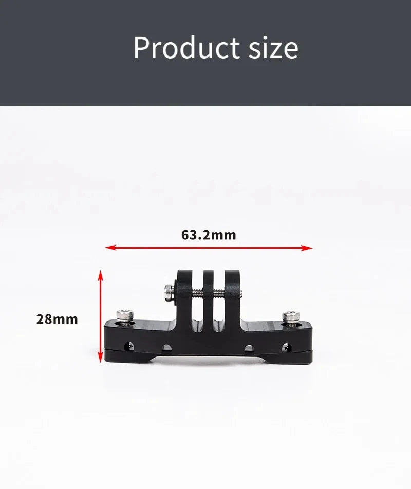 FMA Action Camera Mount for F1/F5 Helmets - Six-Point Fixation for Stability and No Shaking