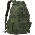 35L Tactical Hunting Backpack for Men with MOLLE System & Reflective Strip, Outdoor Hiking Rucksack with Dual Cup Holders & Compression Straps, Deer Bow Archery Elk Waterfowl Hunting Gear Bag