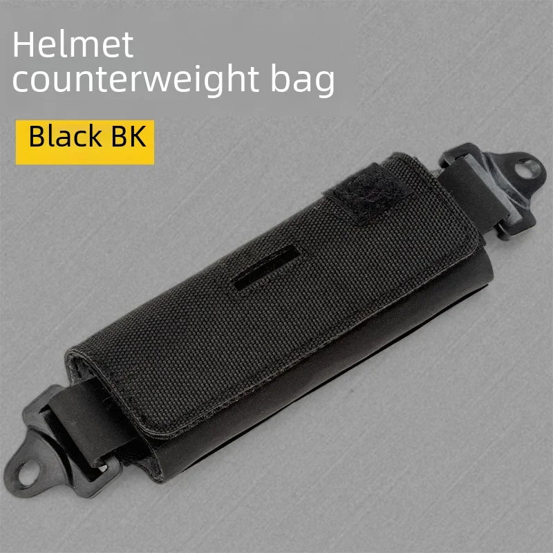 Tactical Helmet Accessory Bag Lightweight Battery Pack For Cycling Helmets Bj Pj Mh Balance Electronic Equipment Riding Helmets