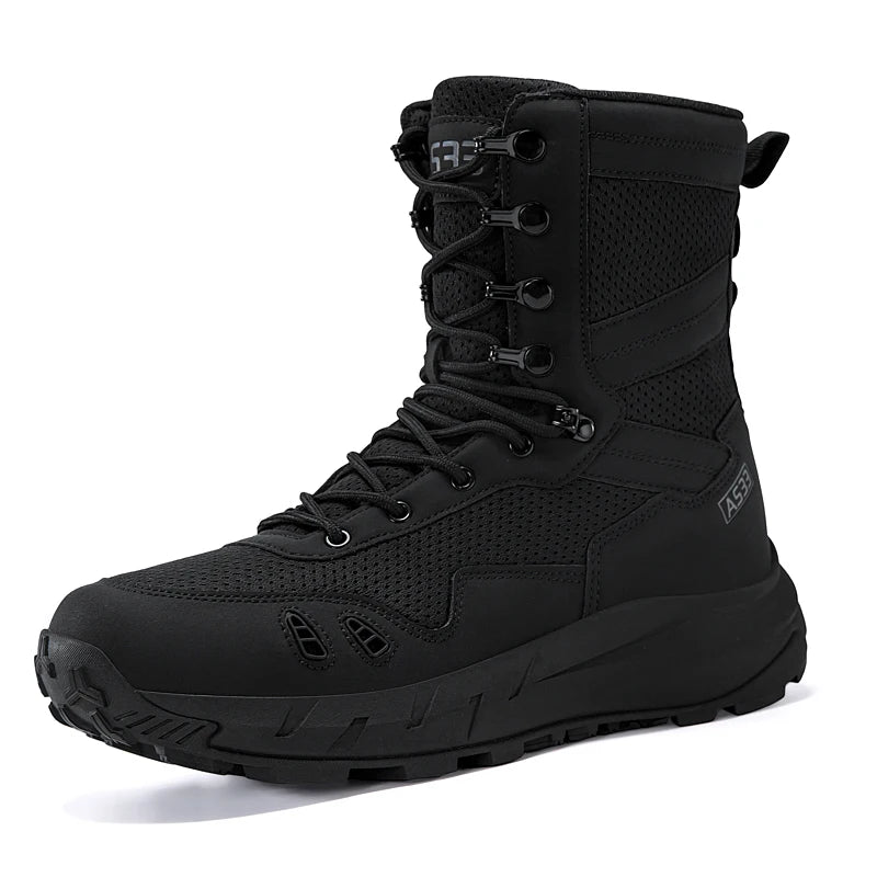 High Quality Men Shoes Tactical Boots Anti Slip Breathable Outdoor Jungle Off-road Hiking Boots Zapatillas Hombre Hunting Boots