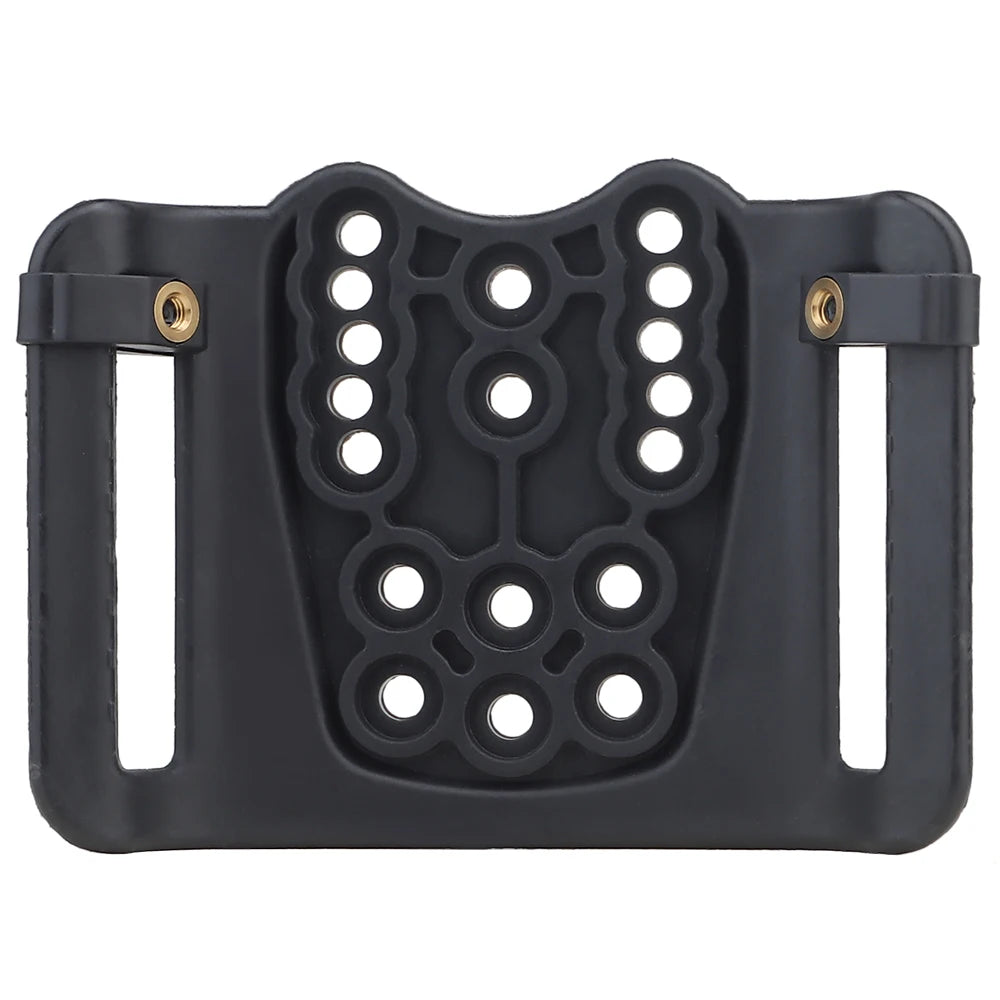 Multi-holes Wait Belt Quick Pull Adapter Universal Holster Belt Loop Fits Kydex Holsters Quick Pull Adapter Hunting Accessories