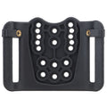 Multi-holes Wait Belt Quick Pull Adapter Universal Holster Belt Loop Fits Kydex Holsters Quick Pull Adapter Hunting Accessories