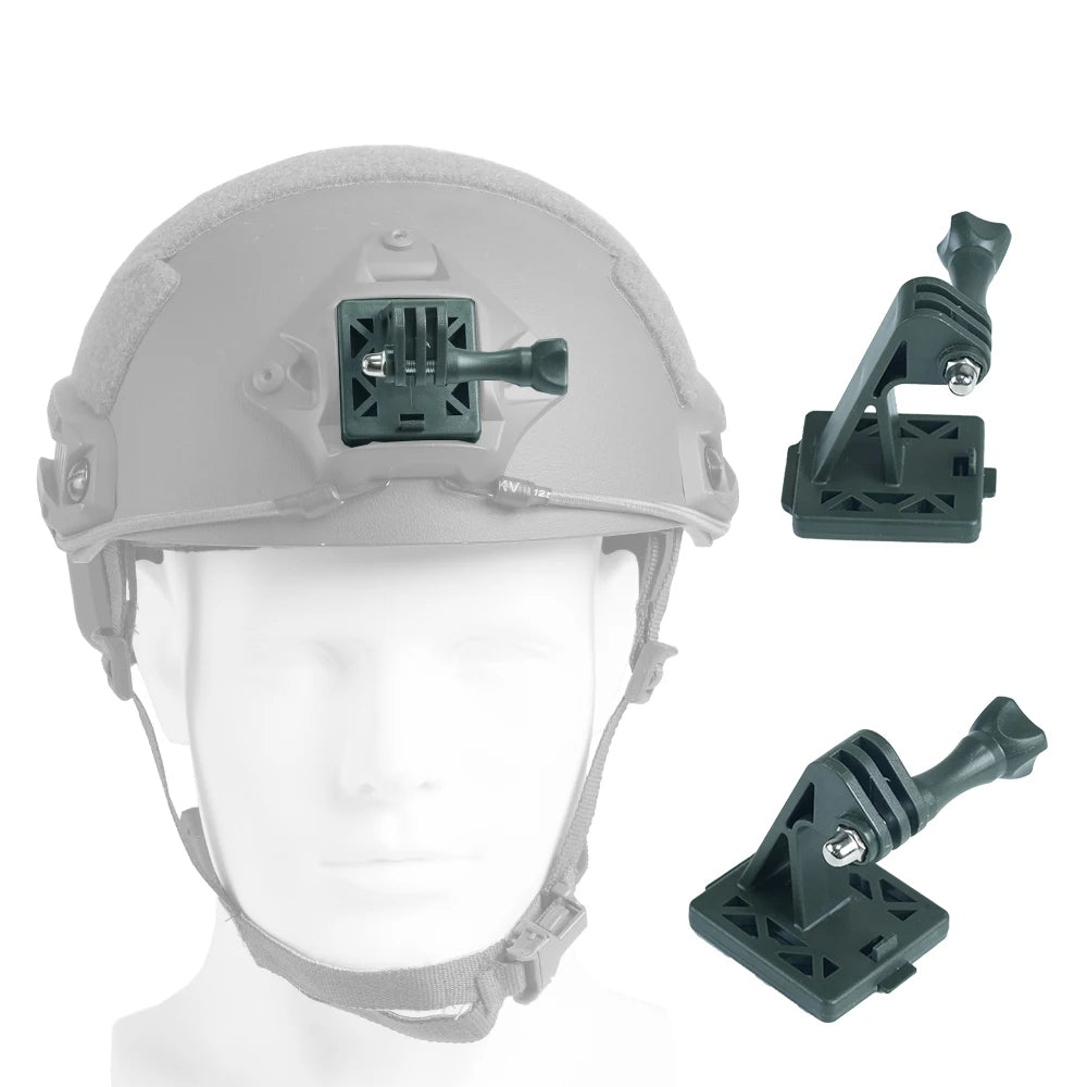 BOOIU Tactical Helmet Camera Stand Use Easily Lightweight Enhance Shooting Stability Adapted To Complex Environments Accessories