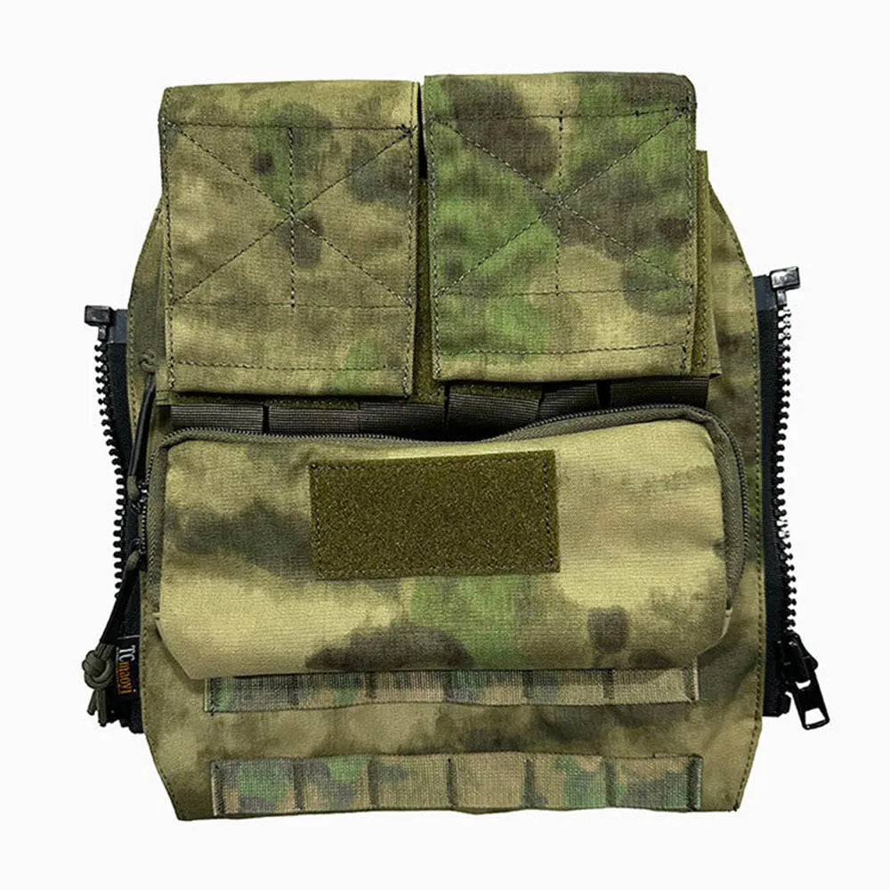 Tactical Vest Rear Back Panel MOLLE Storage Expansion Pouch Utility Assault Pack Compatible with JPC 2.0 AVS for Hunting Airsoft
