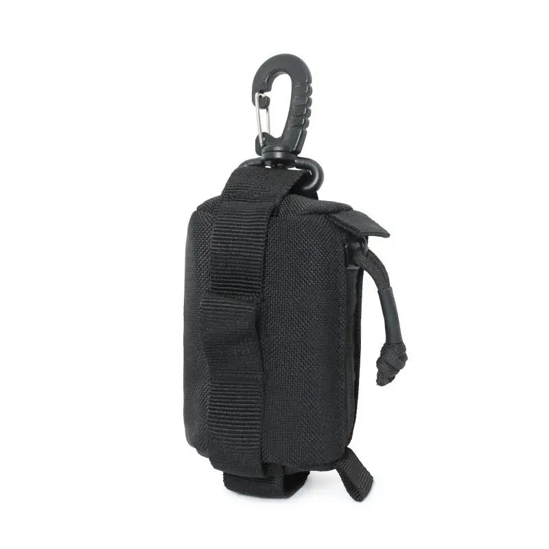New Outdoor Buckle Bag EDC Pouch Zipper Key Card Holder Small Tools Bag Portable Wallet Pouch Outdoor Hunting Waist Bags
