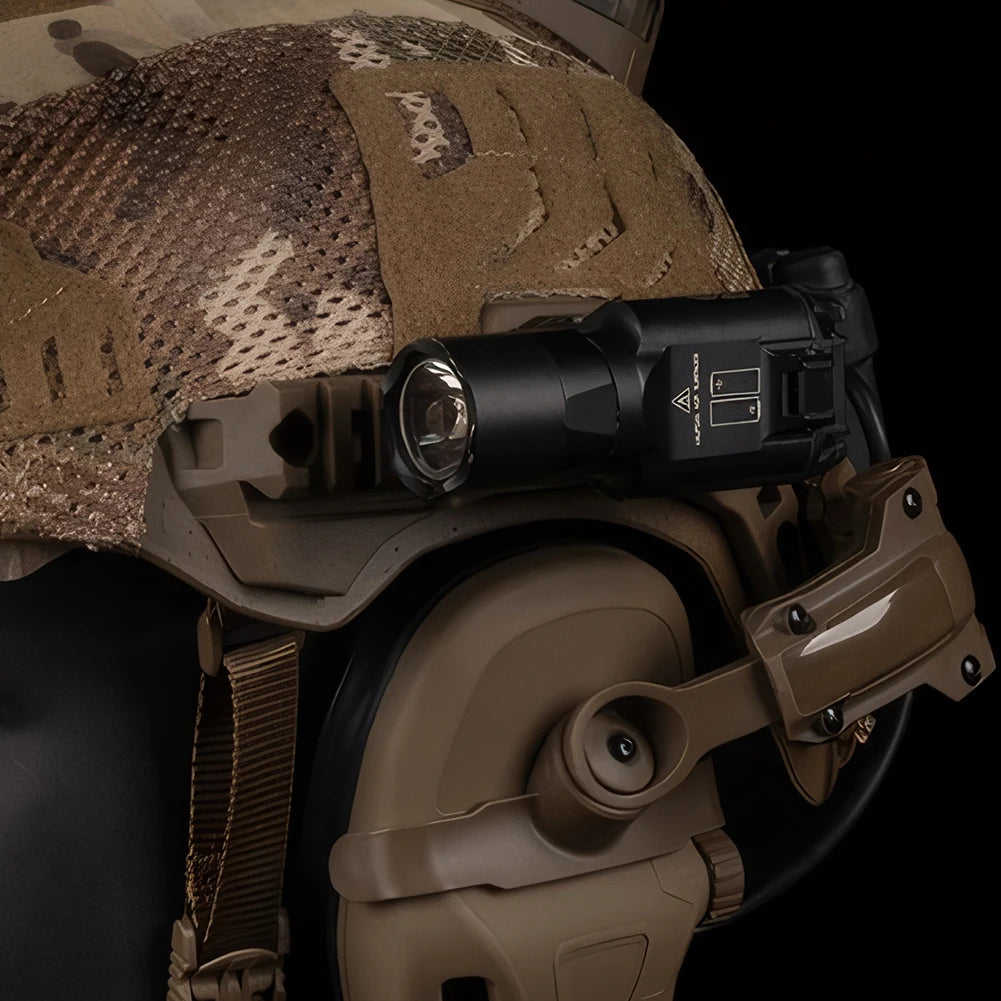 Helmet Lamp Adapter Adjustable 360 Degrees Rotation Helmet Side Rail Adapter Accessory for Team Wendy 3.0