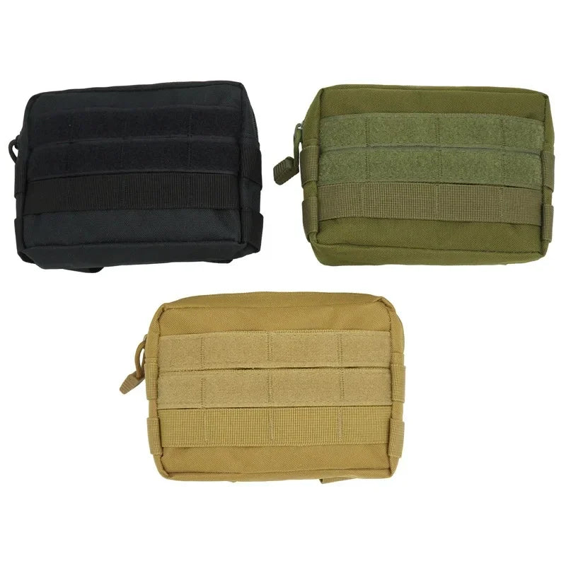 Belt Pouch Outdoor Sports Hunting Bag Molle Utility EDC Waist Bag Tactical Pouch Medical First Aid Bag