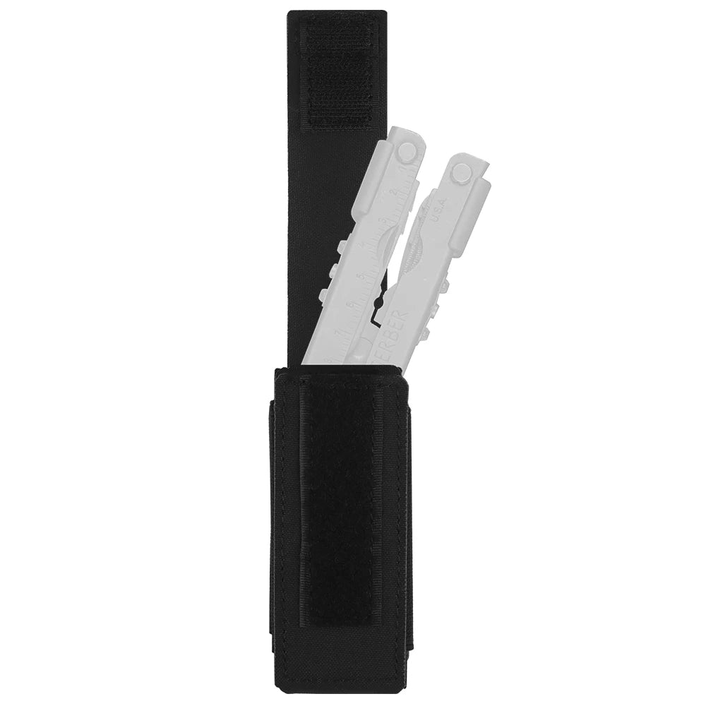 Compact Nylon Utility Pouch, Adjustable Tool Holster for Flashlight, Knife & Small EDC Gear