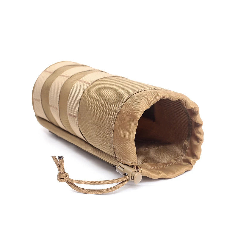 Molle Water Bottle Bag Pouch Holder Outdoor Travel Camping Hiking Cycling Fishing Hunting Water Bottle Kettle Carrier