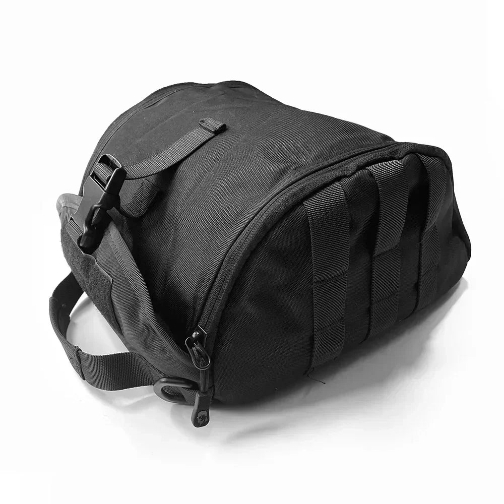 Tactical Fast Helmet Pack Helmet Storage Bag Outdoor Hiking Sports Motorcycle Cycling Carrying Pouch for Hunting Accessories