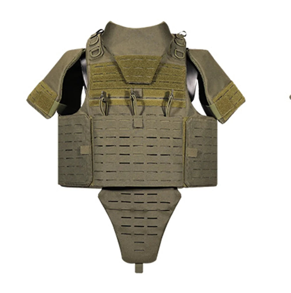 YAKEDA Full Protective Tactical Breathable Wear Vest Training CS Vest Outdoor Camping Equipment MOLLE Tactical Vest
