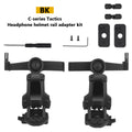 Helmet Rail Adapter For PELTOR ComTac Airsoft Shooting Headset Accessories Headset Mount Fit Ops Core ARC Wendy ML-K Rail