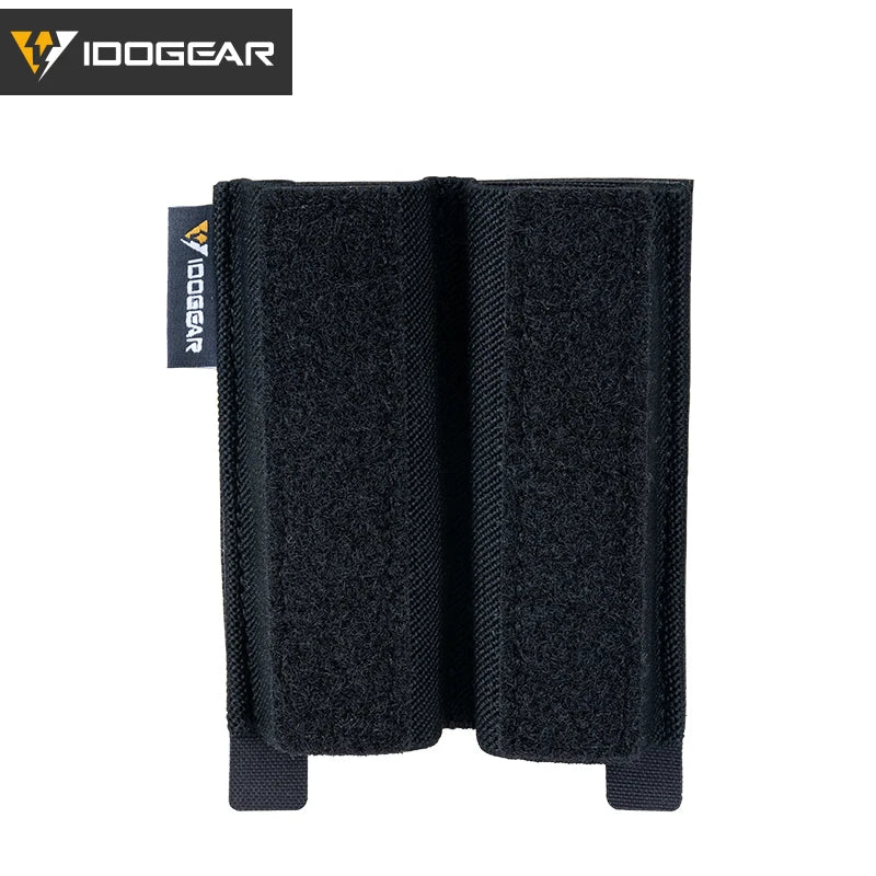IDOGEAR Tactical Double Magazine Pouch for 9mm Mag DOPE Insert Mag Holder 35113