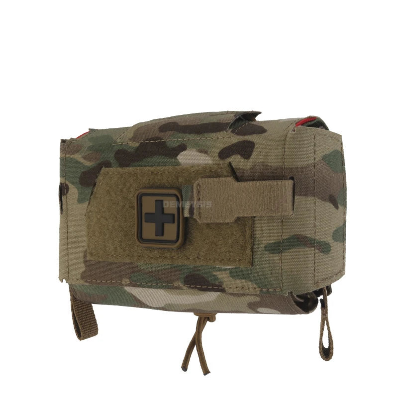 Tactical IFAK Medical Pouch Quick Deployment Compact EDC Utility Organizer Pouch for Hiking Hunting Camping Emergency Bag