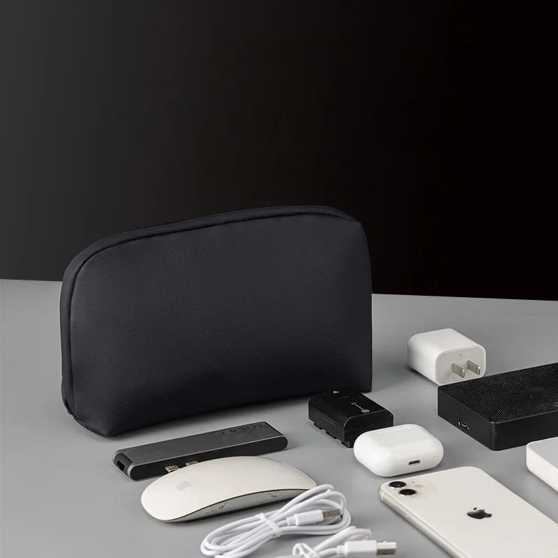 Waterproof Digital Accessories Storage Bag Portable Travel Cable Organizer Case for Charger Power Bank Earphone Small Gadgets
