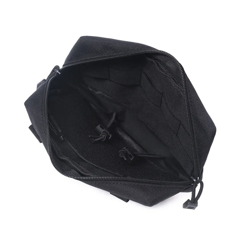 1000D Tactical Sack Pouch Sub Abdominal Drop Down Belly Utility Bag For D3 Chest Rig MK3 Hunting Vest Plate Carrier Storage Bag
