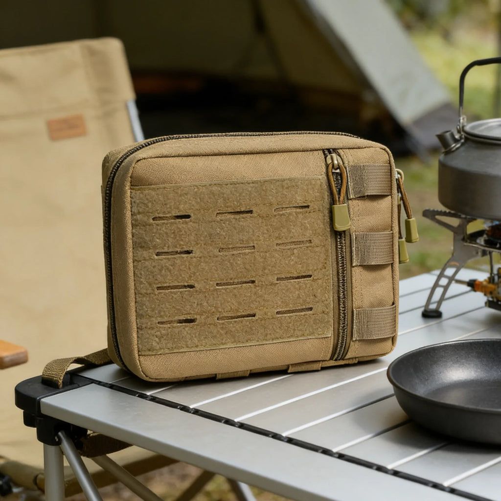 Tool Kit Tactical Bag Outdoor Medical Pouch MOLLE Accessory Pouch for Backpack Vest Multi-function Waterproof 1000D Nylon Bag