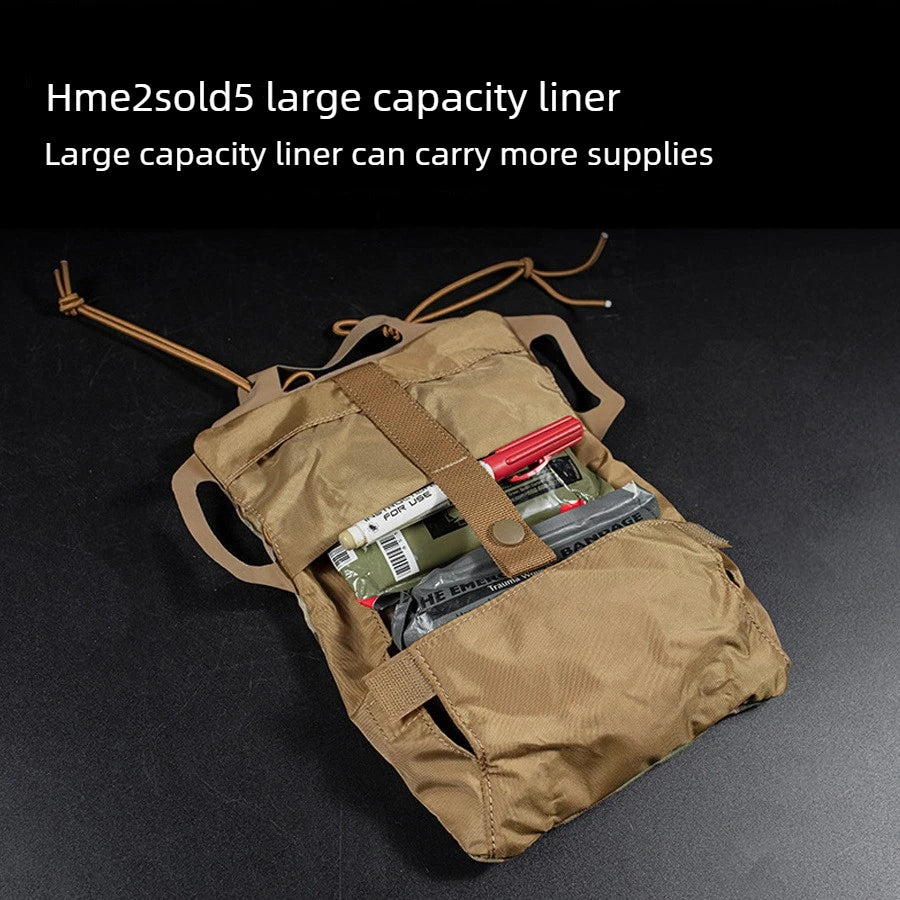 IFAK Medical Pouch MOLLE Rapid Deployment First-aid Kit Survival Outdoor Hunting Emergency Bag Camping Medical Kit