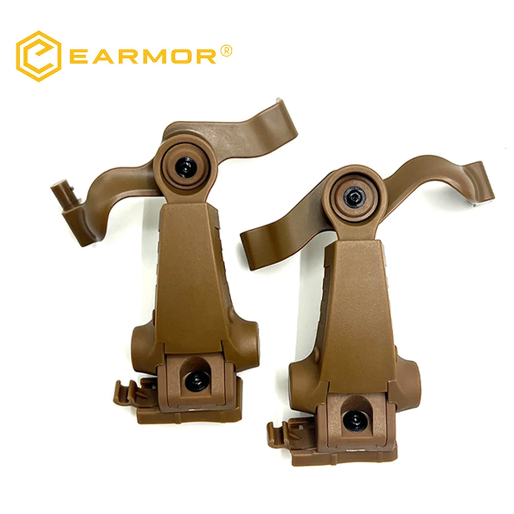 EARMOR M16A Tactical Headset ARC Helmet Rails Adapter Attachment Kit for M31/M32 & M31/M32H/M32SE Headset