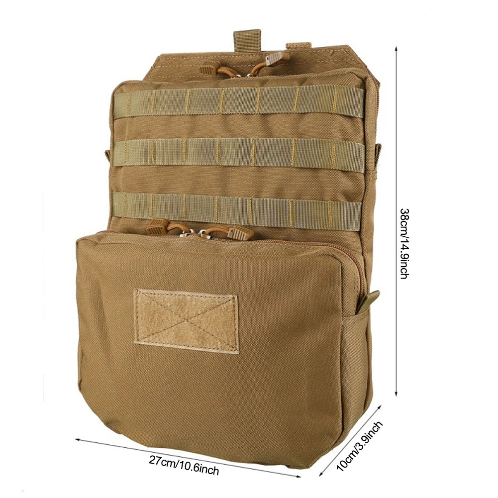 Outdoor Tactical Molle Backpack Airsoft Bag Hunting Combat Equipment Vest EDC Accessories Nylon Bag Tactical Vest Accessories