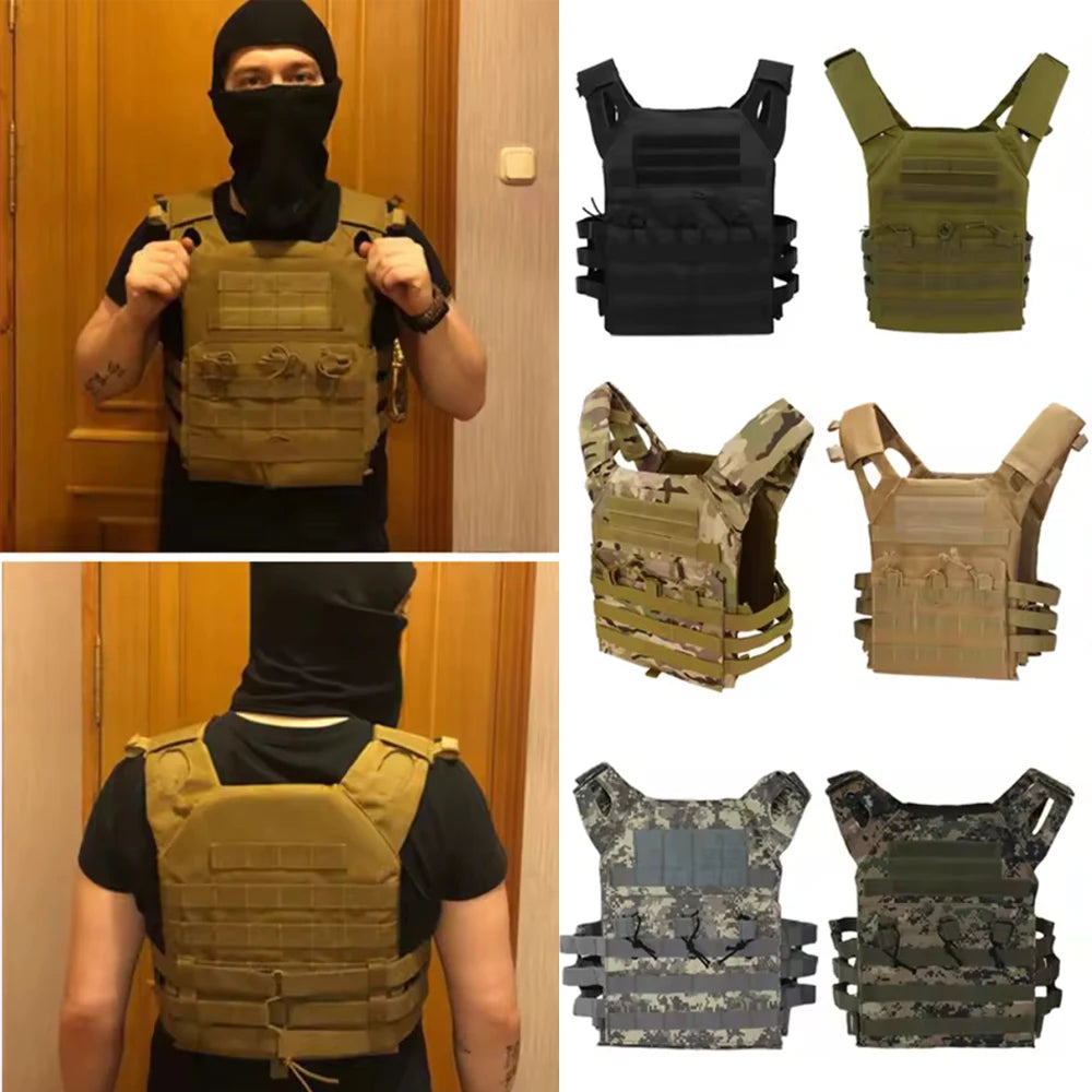 Direct-Sale Tactical Gear: JPC Lightweight Vest, Multifunctional Anti-Stab Vest, Military Camouflage Vest